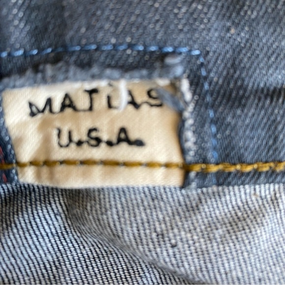 ❌SOLD❌ Matias Co Sol Taper Run Mid Rise Slim Jeans - 30 (runs large) - Picture 13 of 16